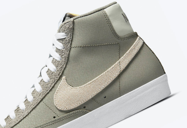Nike Blazer Mid 77 全新深灰配色!绒面革皮革多材质