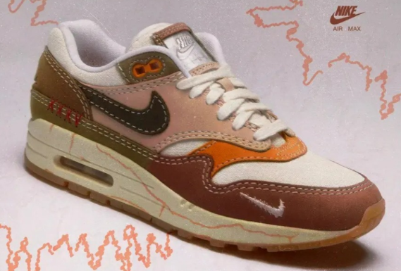 「侘寂」风格 Air Max 1 “Premium” 曝光！钩子又笑了！