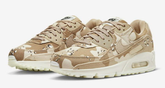 沙漠迷彩主题！全新 Air Max 90 爆出官图！